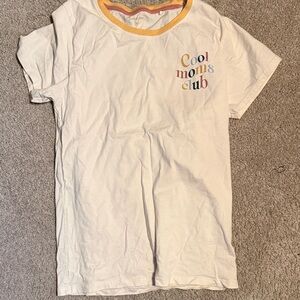 Cool Moms Club  T-Shirt - White